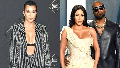 Kourtney Kardashian, Kim Kardashian, Kanye West