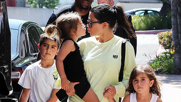 Kourtney Kardashian, Mason Disick, Penelope Disick, Reign Disick