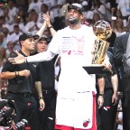 Game 7 in the NBA Finals between the Miami Heat against the San Antonio Spurs 6/20/2013