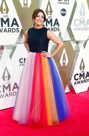 13 November 2019 - Nashville, Tennessee - Martina McBride. 53rd Annual CMA Awards, Country Music's Biggest Night, held at Music City Center. Photo Credit: Laura Farr/AdMedia/Sipa USA(Sipa via AP Images)