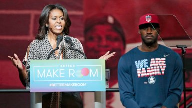 Michelle Obama LeBron James