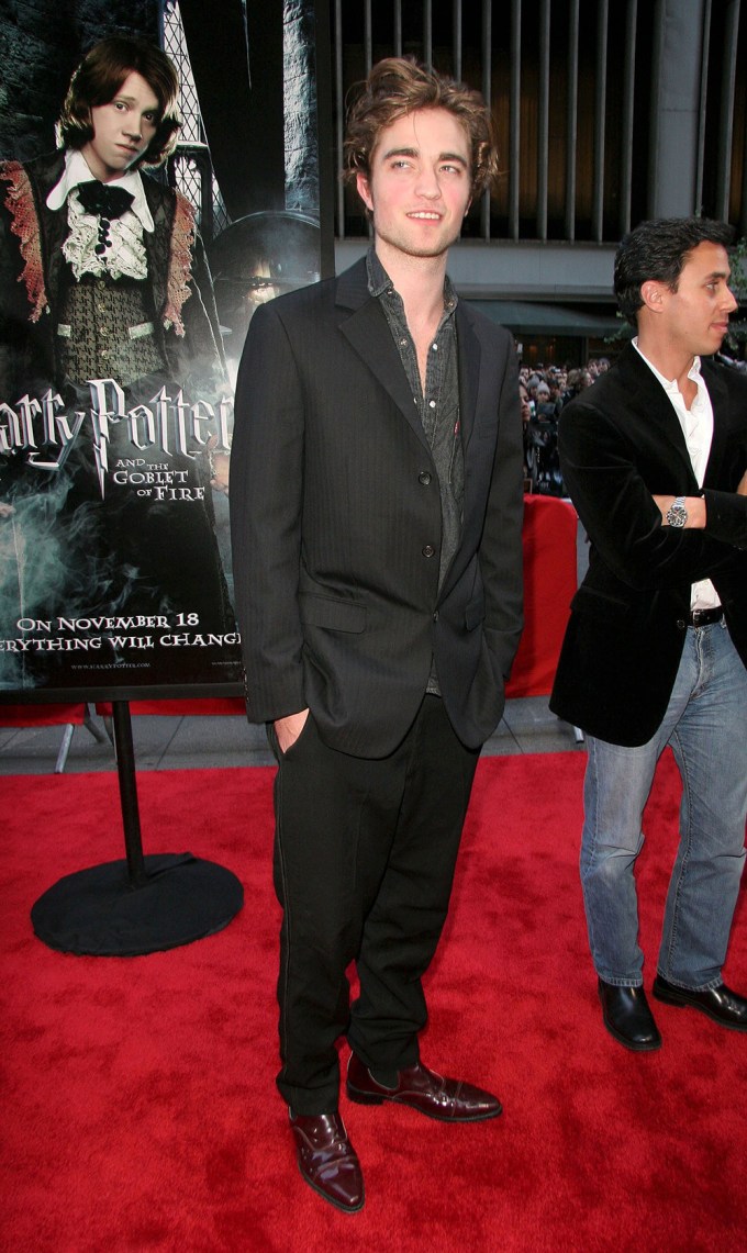 Robert Pattison At The New York Premiere Of ‘Harry Potter And The Goblet Of Fire’
