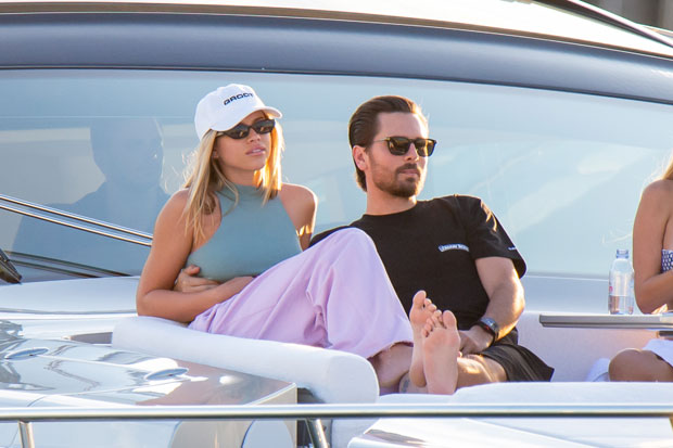 Sofia Richie and Scott Disick