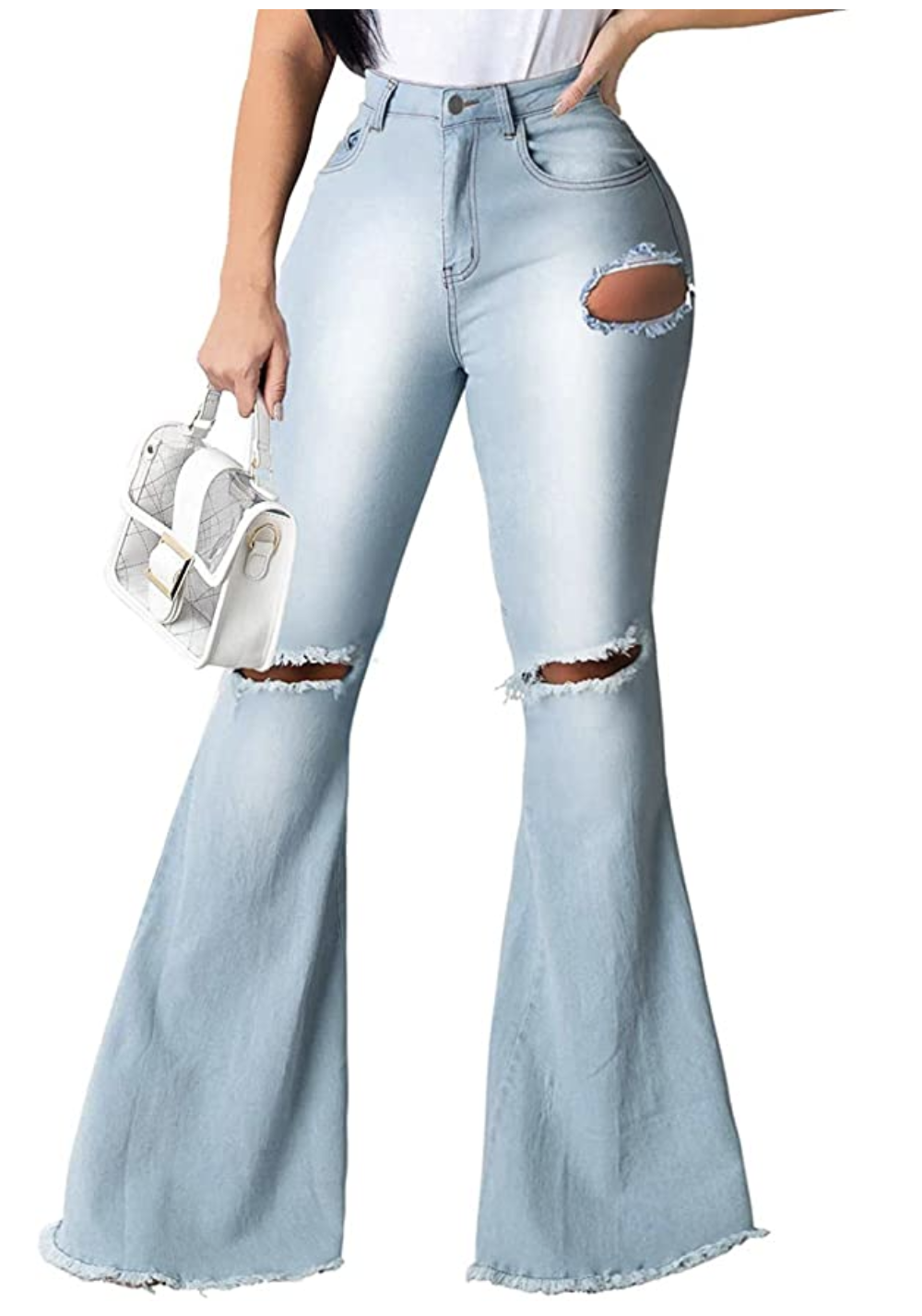 Hailey Baldwin’s Ripped Jeans: Where To Buy A Similar Distressed Pair ...