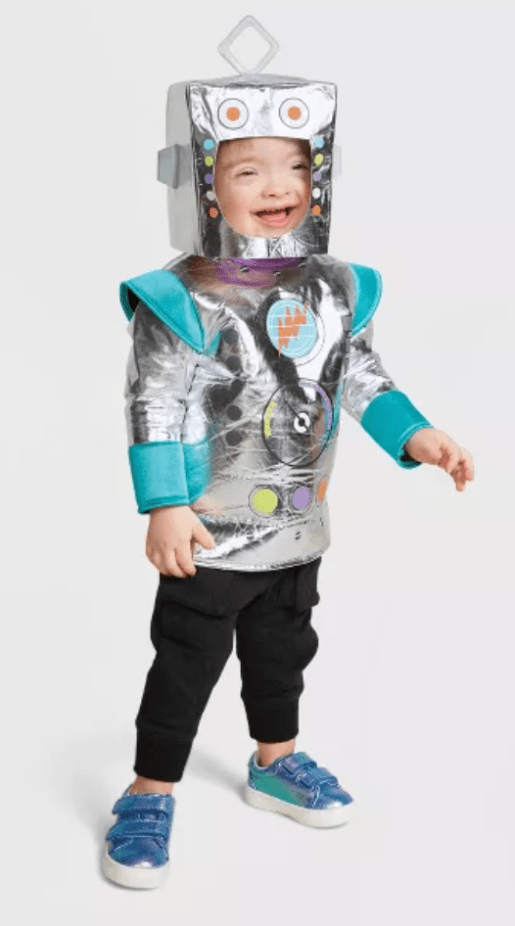 baby robot costume