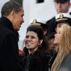 Shakira, Marisa Tomei, Barack Obama innauguration