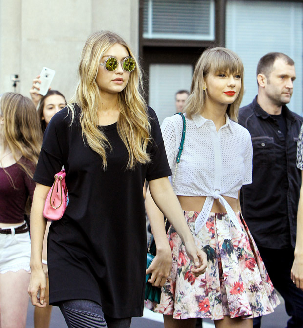 Taylor Swift, Gigi Hadid, and Martha Hunt were spotted out after dinner in New York City. The trio ate at Tamarind in the Tribeca neighborhood.Pictured: Taylor Swift,Gigi Hadid,Martha Hunt,Taylor SwiftGigi HadidMartha HuntRef: SPL1042370 010615 NON-EXCLUSIVEPicture by: SplashNews.comSplash News and PicturesUSA: +1 310-525-5808London: +44 (0)20 8126 1009Berlin: +49 175 3764 166photodesk@splashnews.comWorld Rights