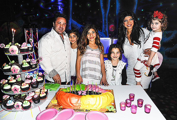 Joe and Teresa Giudice and kids