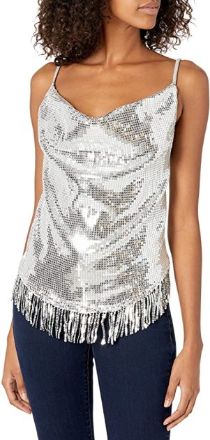 sequin top