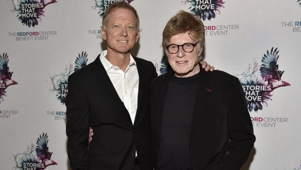 SAN FRANCISCO, CA - DECEMBER 06: James Redford (L) and Robert Redford attend The Redford Center's Benefit at August Hall on December 6, 2018 in San Francisco, California. (Photo by Tim Mosenfelder/Getty Images)