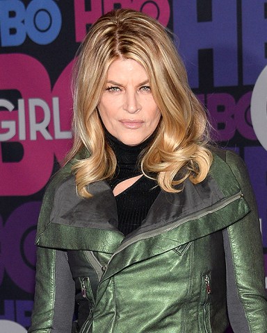 FILE - In this Jan. 5, 2015 file photo, Kirstie Alley attends the premiere of HBO's "Girls" fourth season in New York. Alley is joining the cast in the second season of "Scream Queens," premiering Sept. 20, on Fox. (Photo by Evan Agostini/Invision/AP, File)