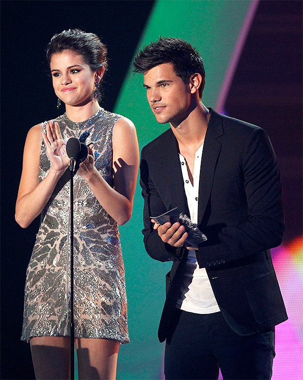 Selena Gomez and Taylor Lautner