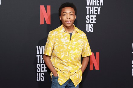 Asante Blackk attends the "When They See Us" FYC screening at Paramount studios on Sunday, August 11, 2019 in Los Angeles. (Photo by Mark Von Holden/Invision/AP)