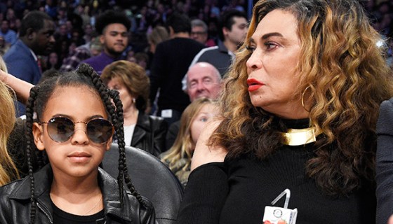 Blue Ivy Carter & Tina Knowles