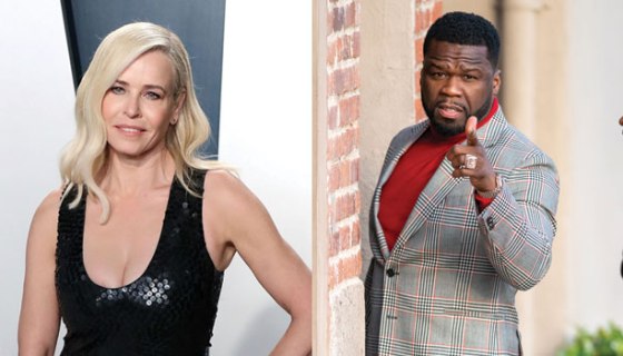 Chelsea Handler and 50 Cent