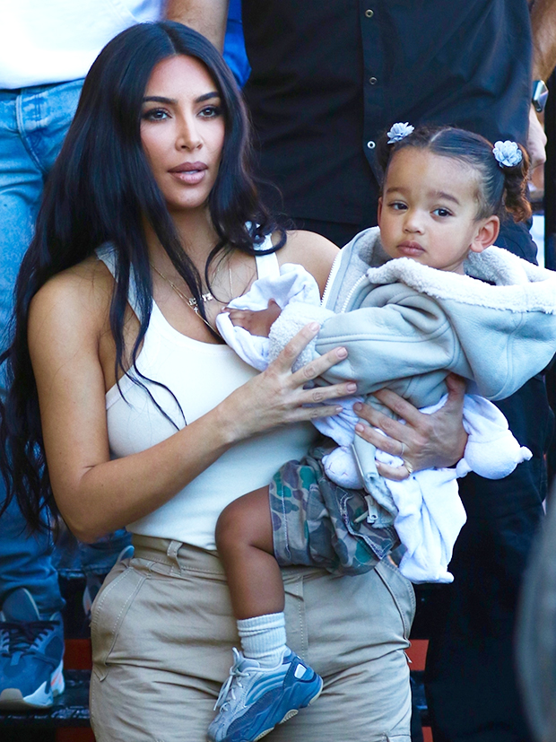 Chicago West Kim Kardashian