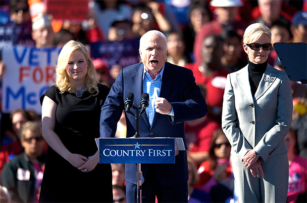 Meghan McCain, John McCain, Cindy McCain