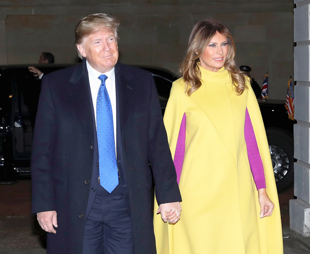 President Donald Trump & First Lady Melania Trump