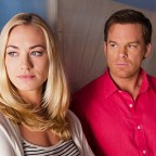 DEXTER, l-r: Yvonne Strahovski, Michael C. Hall in 'Are We There Yet?' (Season 8, Episode 8, aired