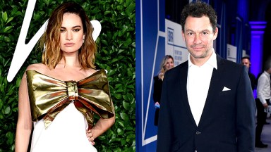 Dominic West, Lily James