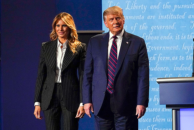 Melania and Donald Trump