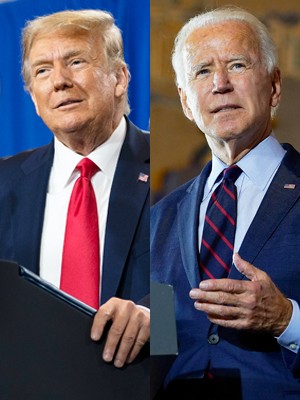 Donald Trump, Joe Biden