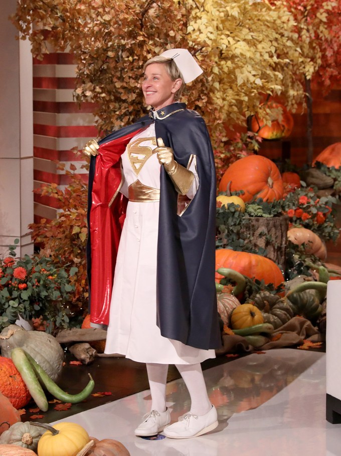 Ellen DeGeneres As A Superhero Nurse