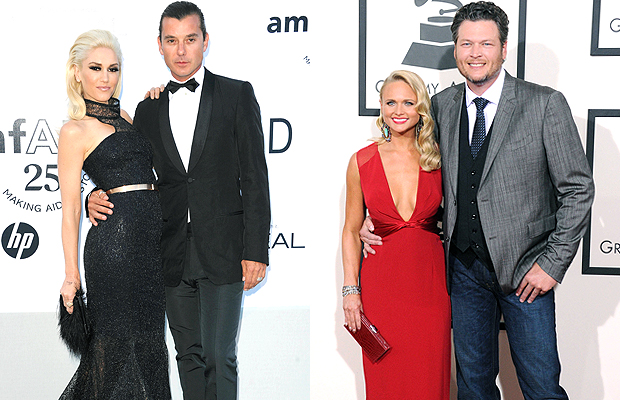 gwen stefani gavin rossdale blake shelton miranda lambert