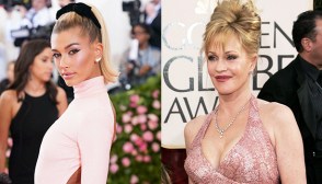 Hailey Baldwin, Melanie Griffith