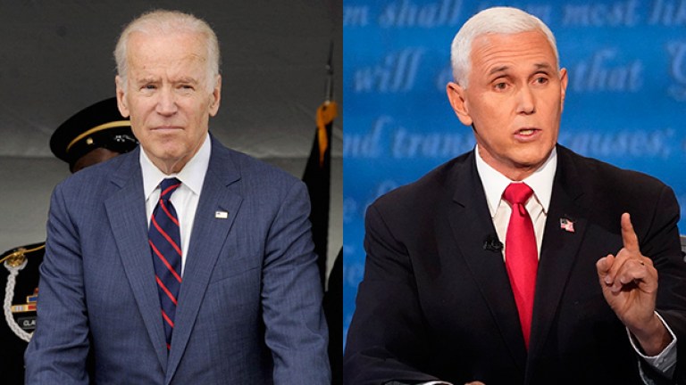 Joe Biden Mocks Mike Pence For Fly On Head At VP Debate: See Photo ...