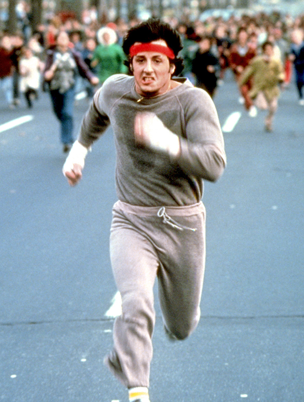 Rocky Balboa Gray Sweatsuit  Workout Clothes Similar to Movie