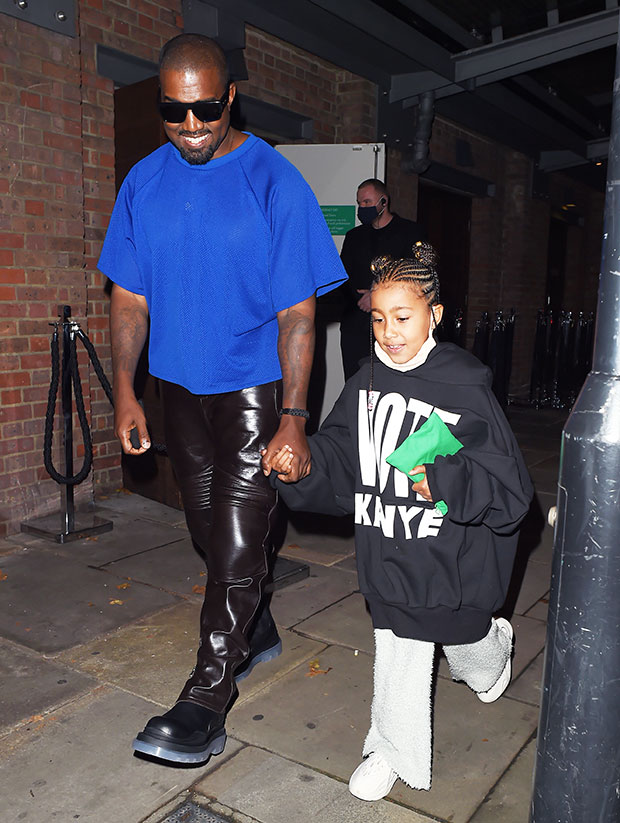 North West Supports Dad Kanye’s Presidential Campaign In ‘Vote’ Shirt ...