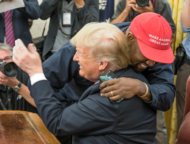 Kanye West, Donald Trump