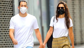 Emilio Vitolo Jr. and Katie Holmes