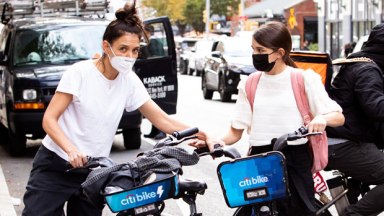 Katie Holmes and Suri Cruise