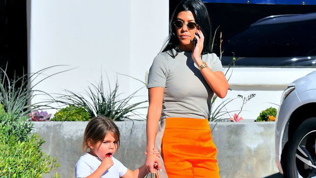 Reign & Kourtney Kardashian