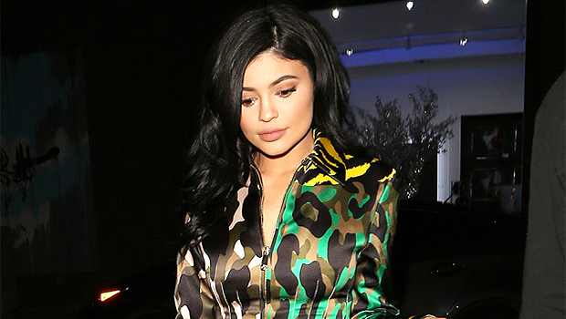 Kylie Jenner Rocks Leopard Tights & Bra For ‘Wild Thing