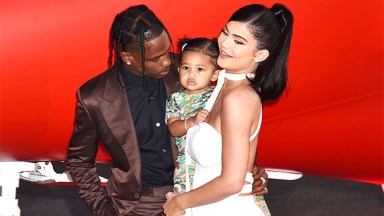 Kylie Jenner, Travis Scott & Stormi Webster