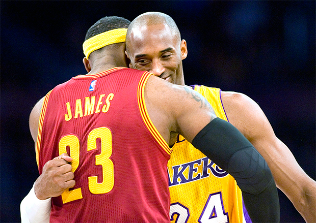 LeBron James & Kobe Bryant