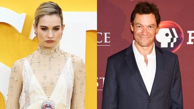 lily james dominic west