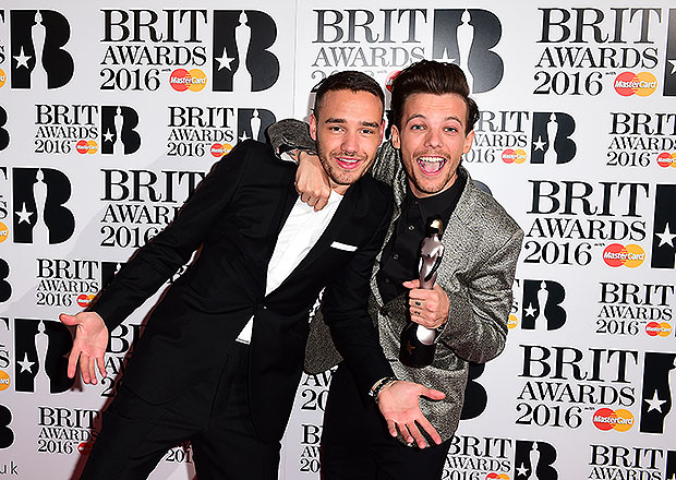 Liam Payne and Louis Tomlinson