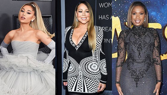 Ariana Grande, Mariah Carey and Jennifer Hudson