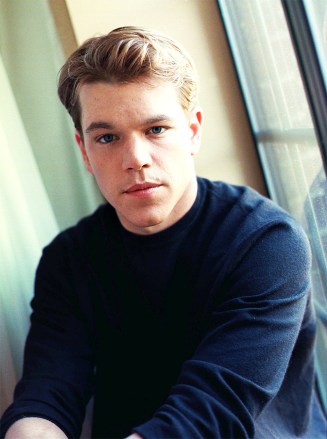 Actor Matt Damon poses for a photo in New York, December 7, 1999  Damon portrays the sociopathic title character in the new film, "The Talented Mr. Ripley." (AP Photo/Jim Cooper)