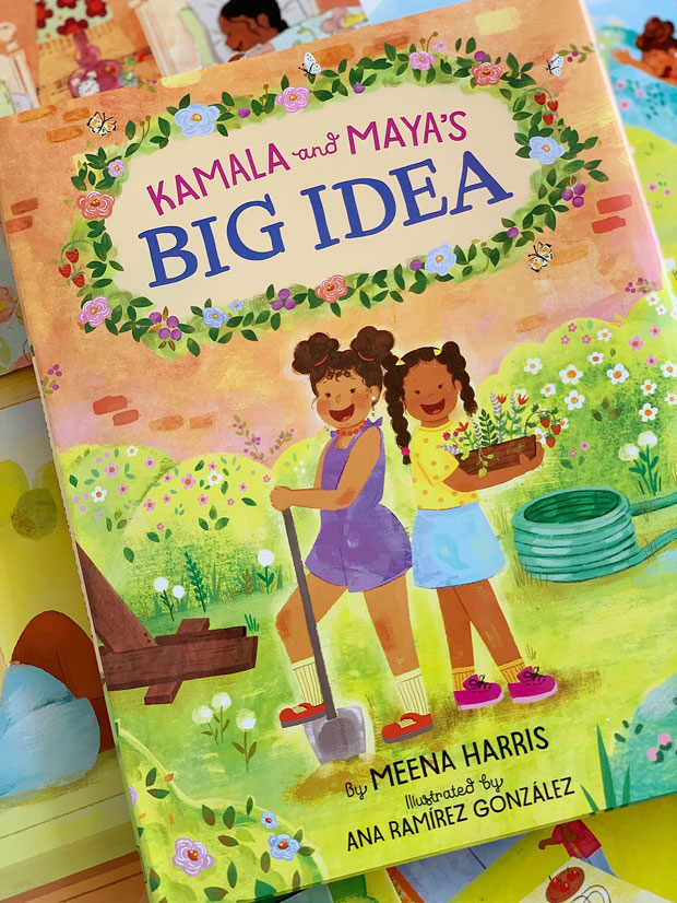 Kamala and Maya's Big Idea book