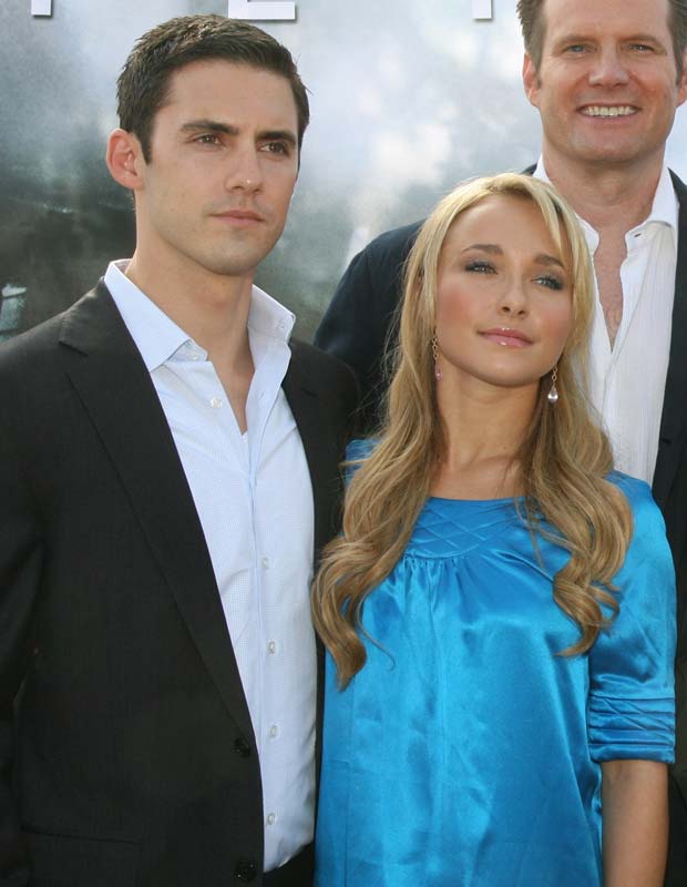 Milo Ventimiglia and Hayden Panettiere 