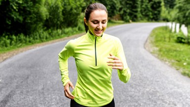 Long Sleeve Neon Tops To Wear While Running At Night
