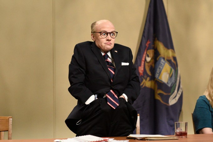 Kate McKinnon as Rudy Giuliani