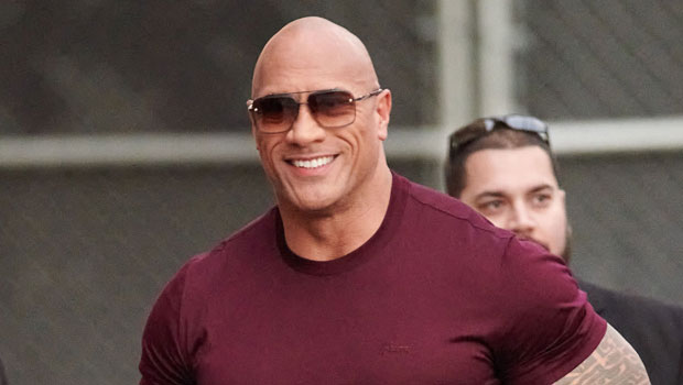 The Rock’s Arm Muscles Look Bigger Than Ever As He Poses In The Gym ...