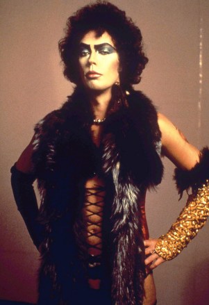 THE ROCKY HORROR PICTURE SHOW, Tim Curry, 1975. TM & Copyright ©20th Century Fox. All rights reserved./courtesy Everett Collection