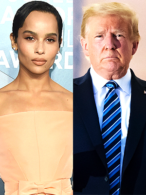 Zoe Kravitz Donald Trump
